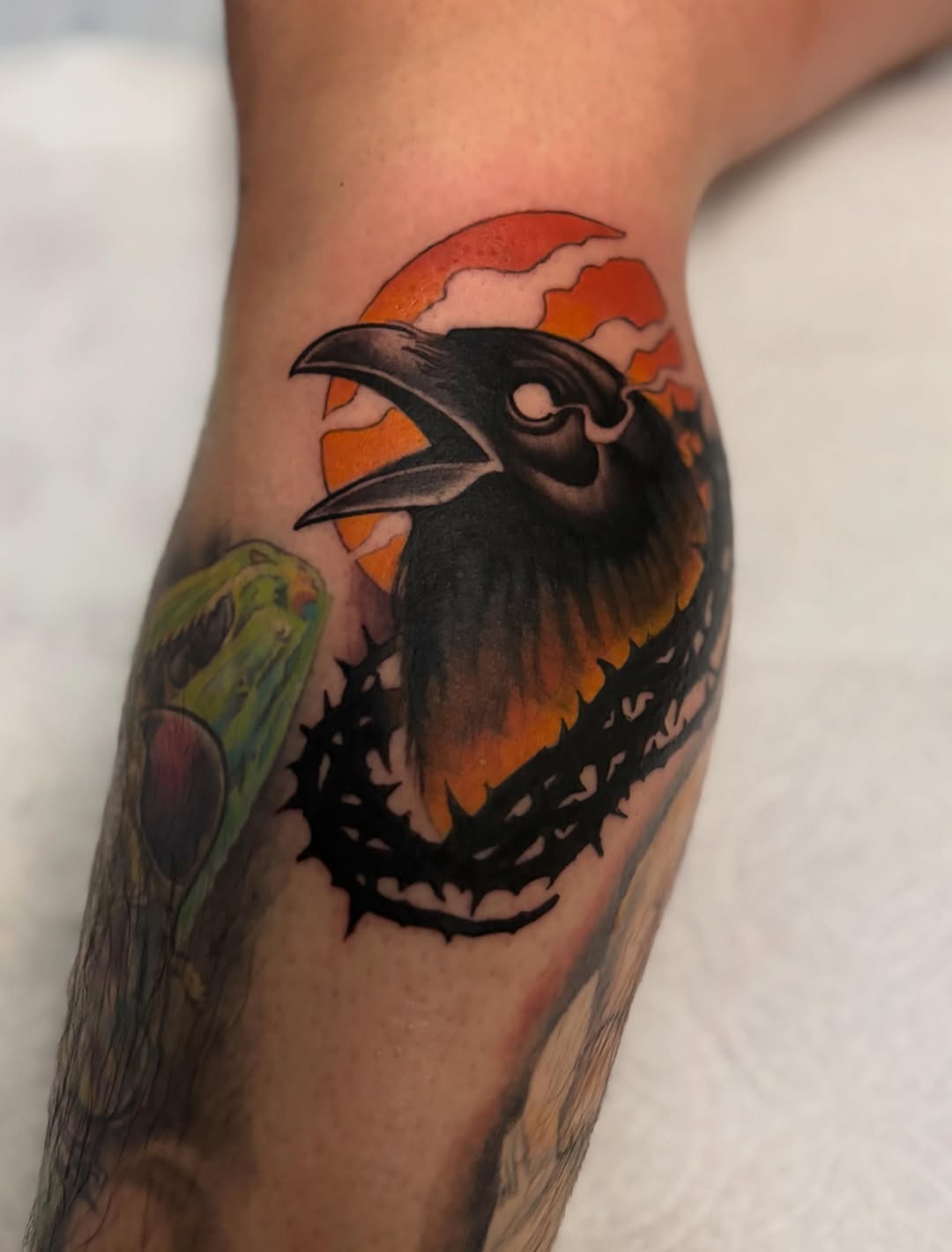 Tattoo by @rbornetattoo — black_and_grey, realism