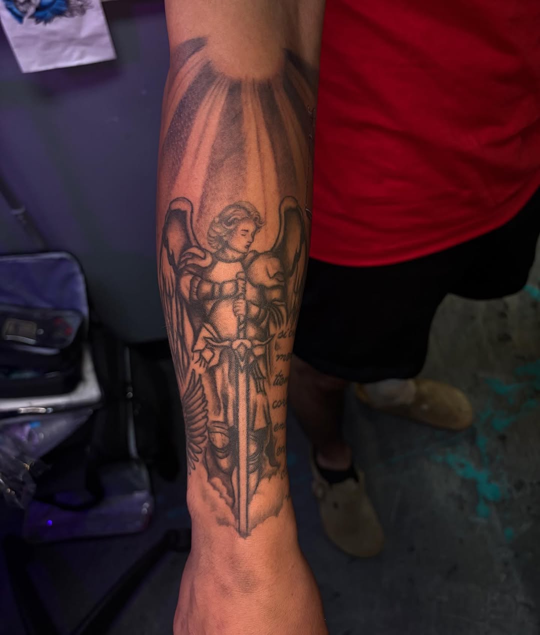 Tattoo by @darsey.waters.art โ black_and_grey, realism