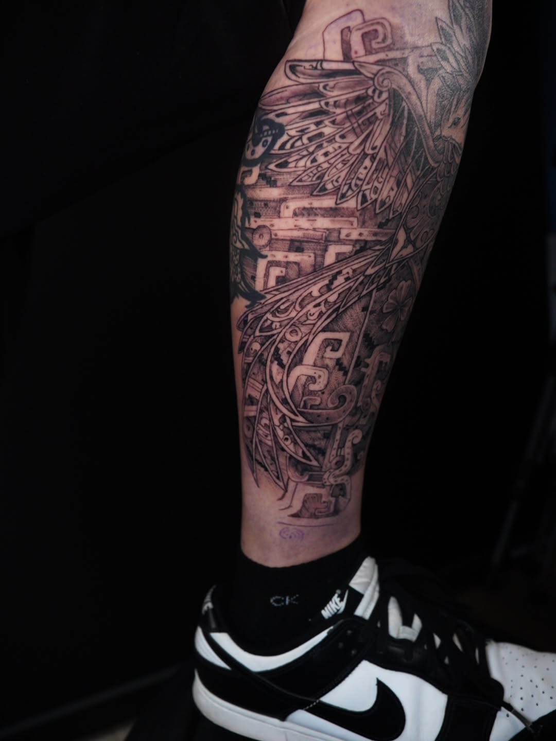 Tattoo by @tattoobytats โ blackwork