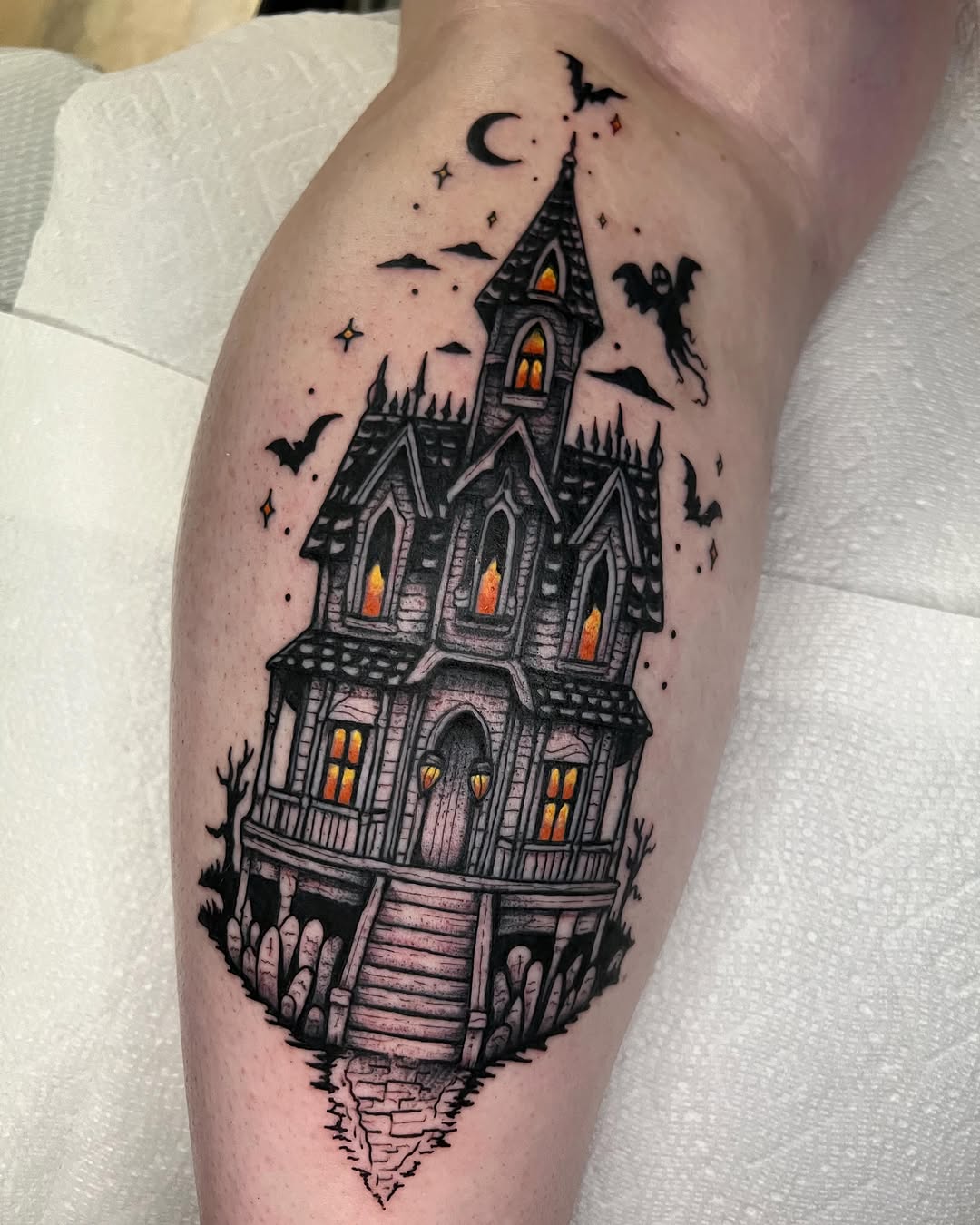 Tattoo by @evolmaliatat — new_school, black_and_grey