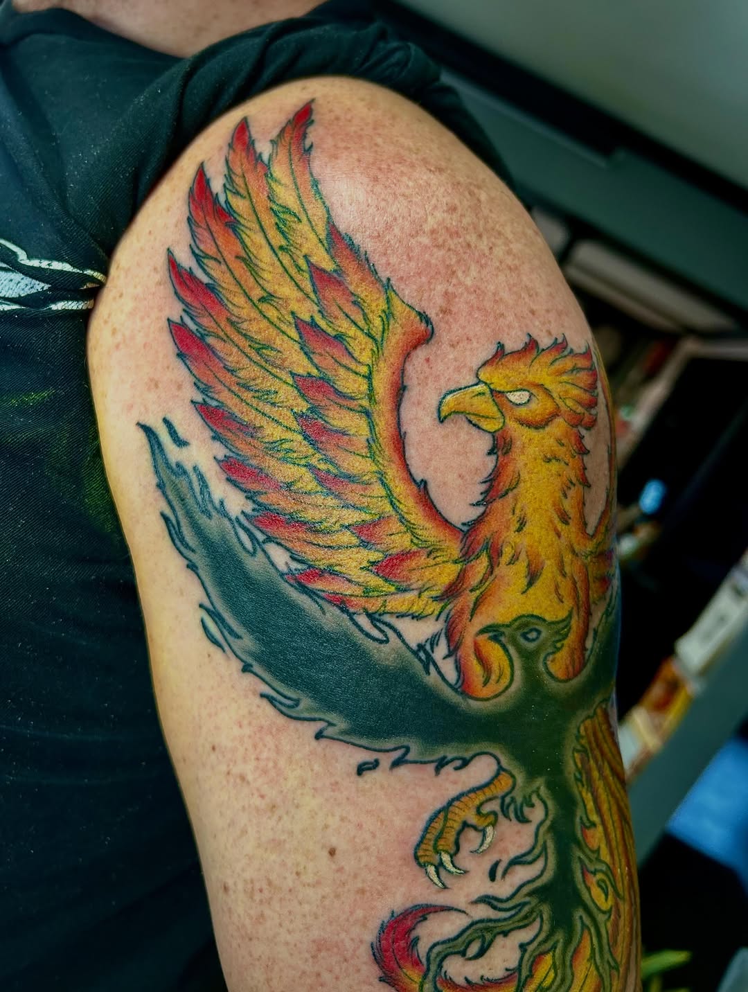 Tattoo by @darklord_665 — new_school