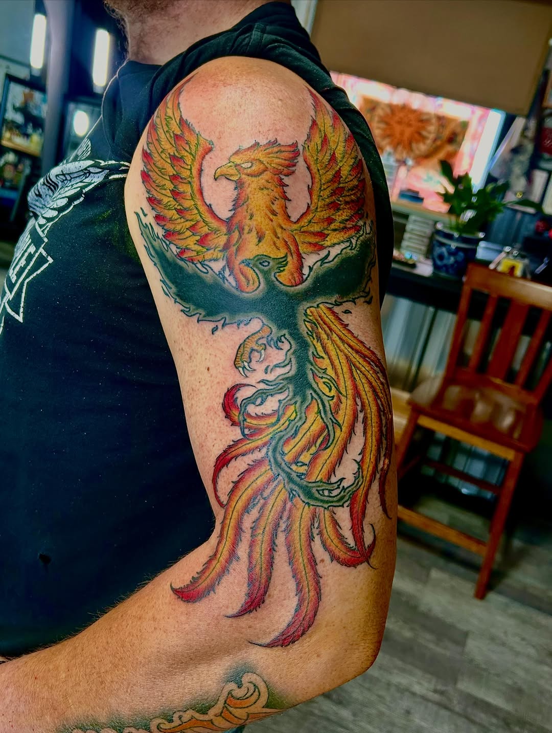 Tattoo by @darklord_665 — new_school