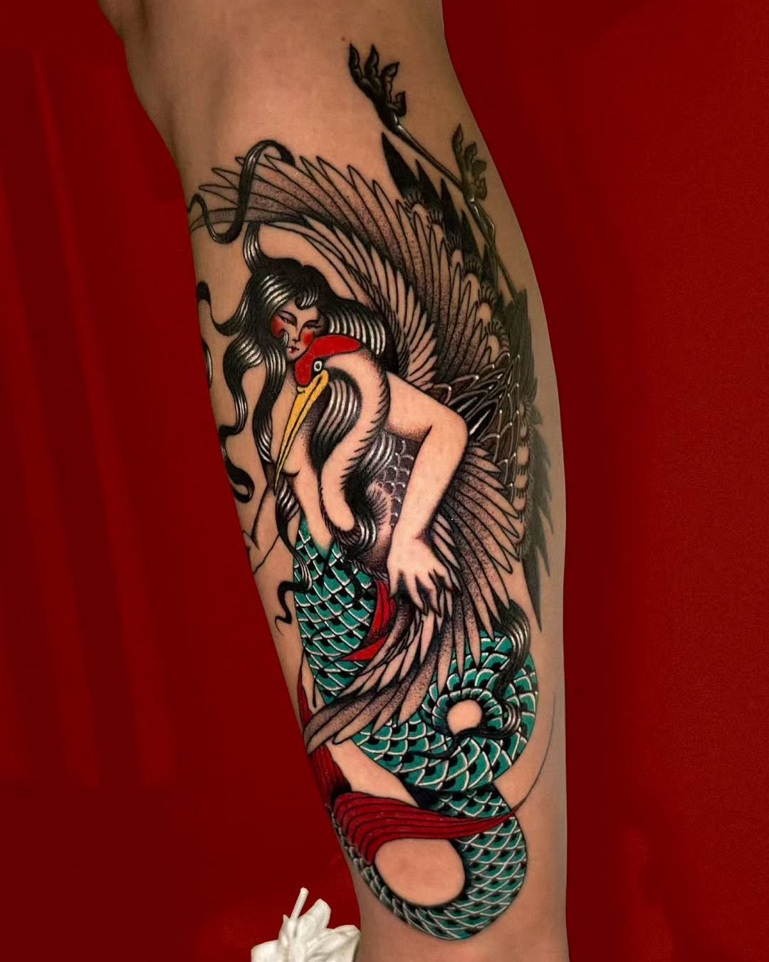 Tattoo by @dayninestattoo — japanese_irezumi, neo_traditional