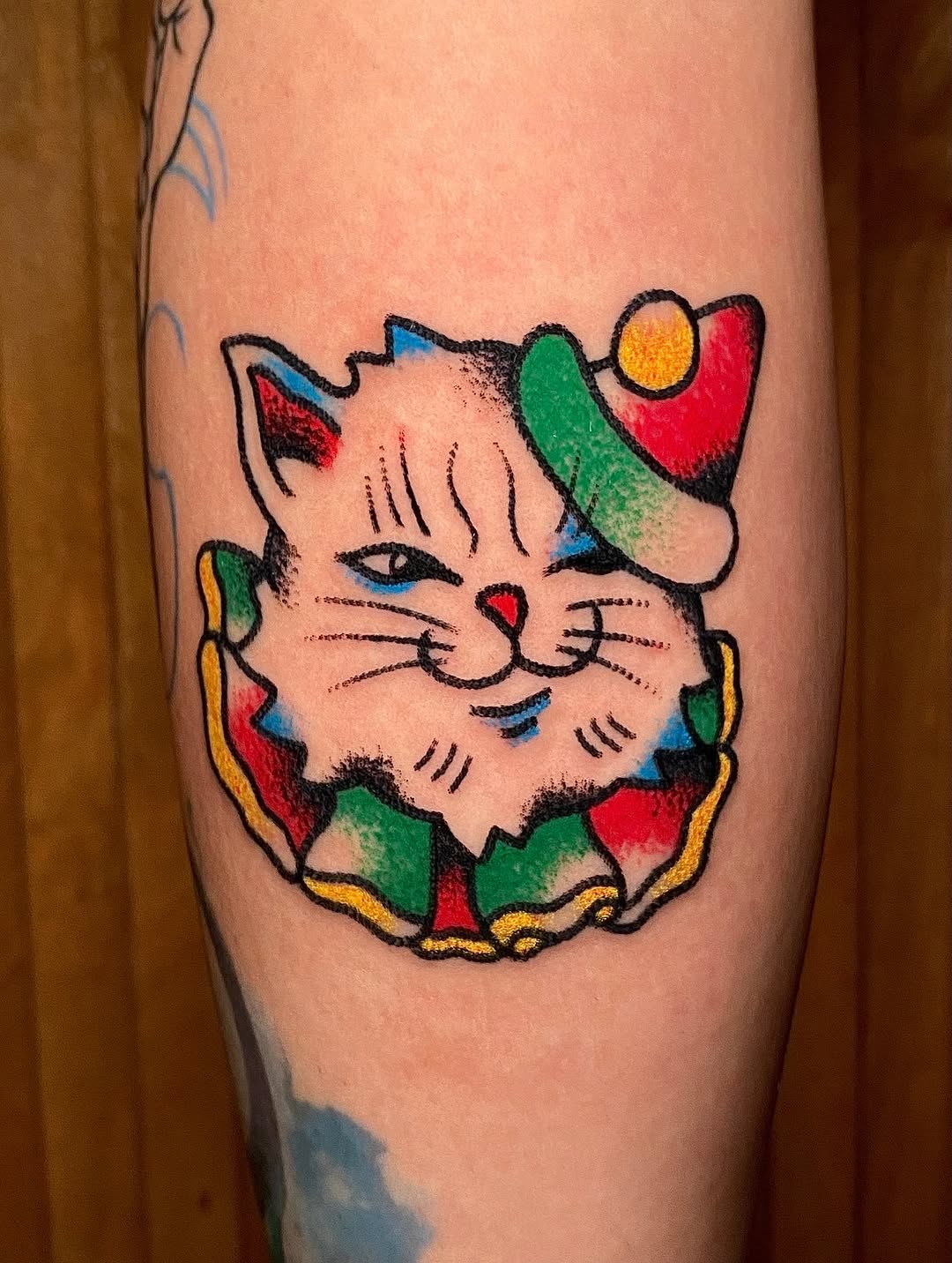 Tattoo by @cluelesstattoos — american_traditional, illustrative