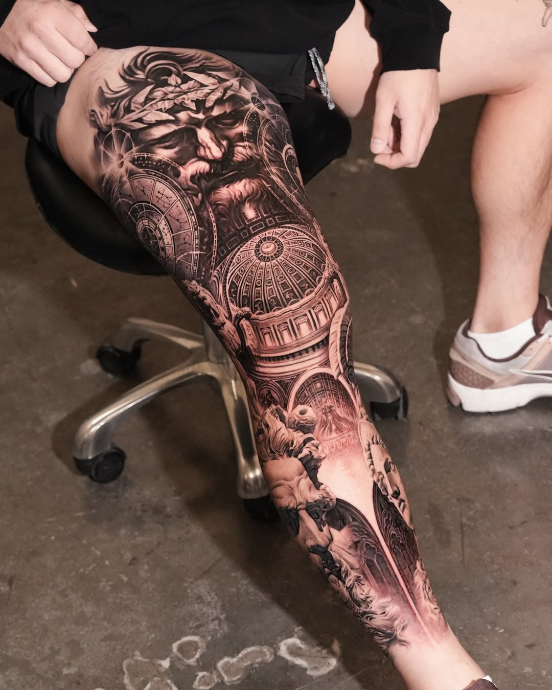 Tattoo by @gody_tattoo — realism, dark_realism