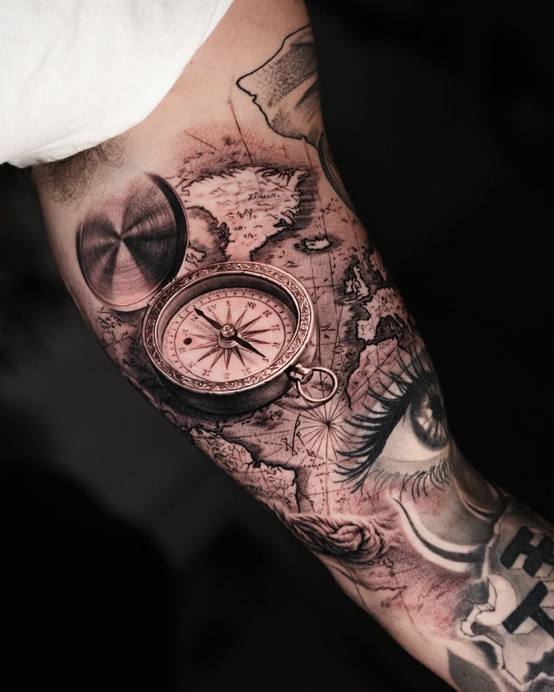 Tattoo by @gody_tattoo — realism, black_and_grey