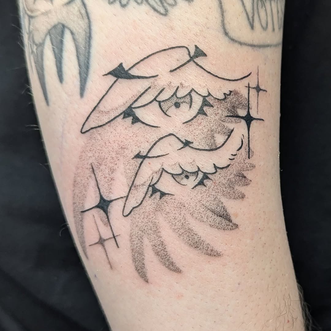 Tattoo by @mythic.cryptid — sketch