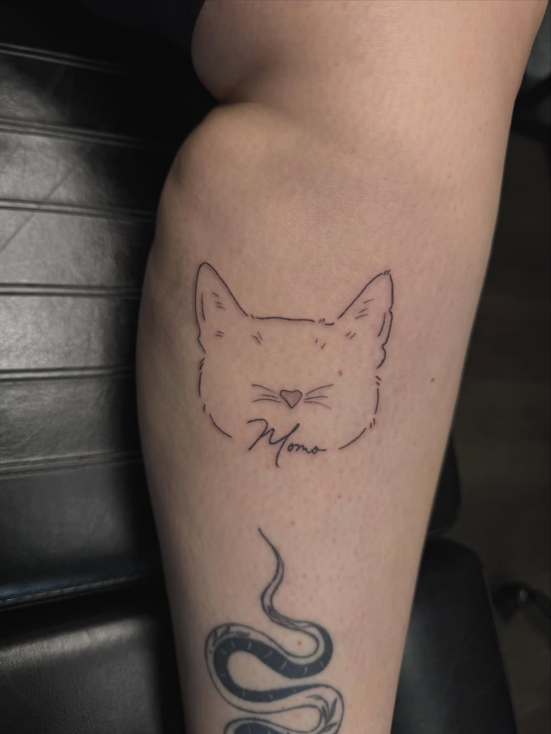 Tattoo by @koko_tattoos — fine_line, lettering_script