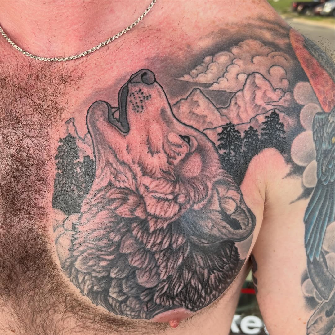 Tattoo by @jakobristau — black_and_grey, realism