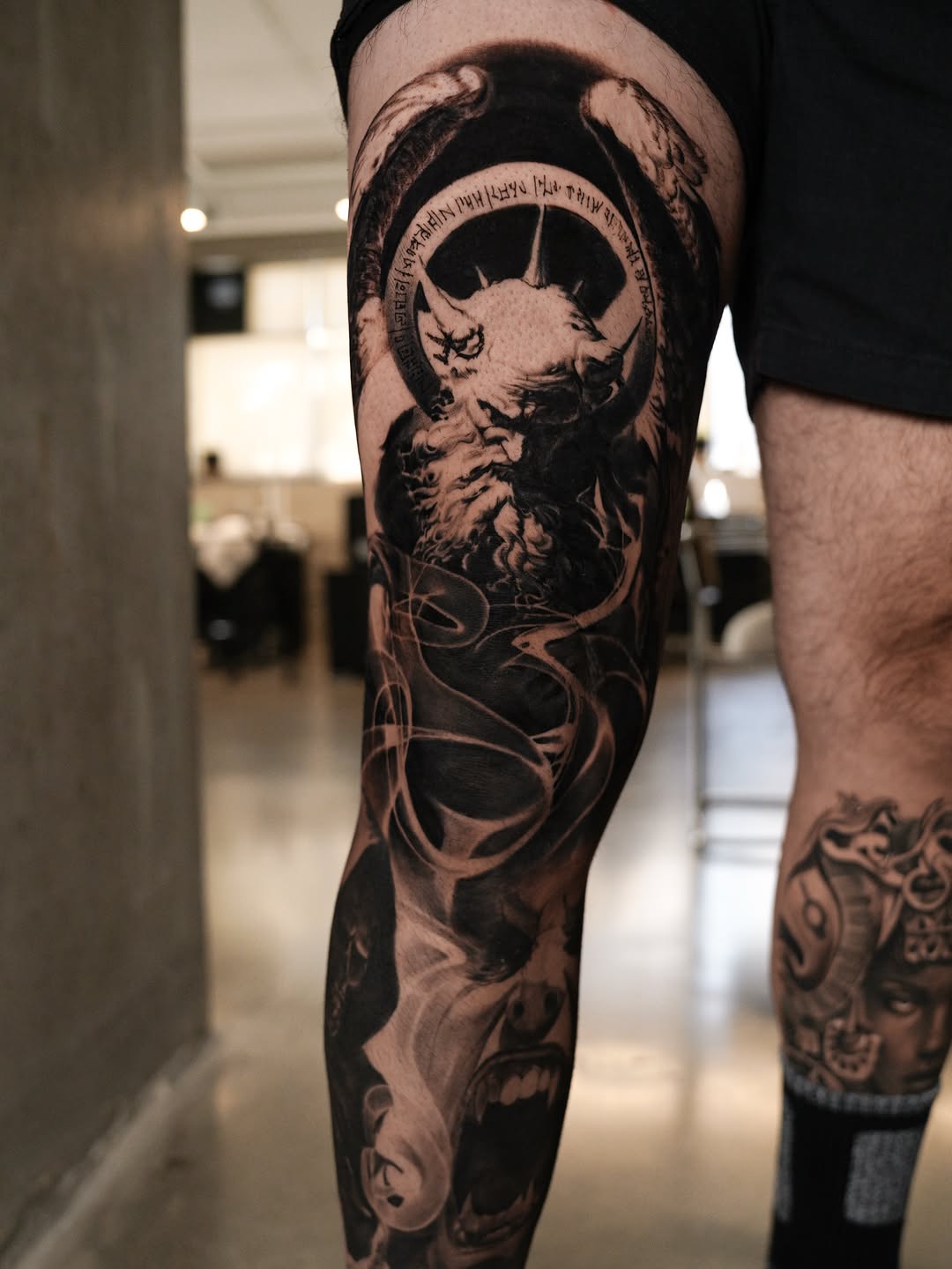 Tattoo by @butrin.tattoo — black_and_grey, realism