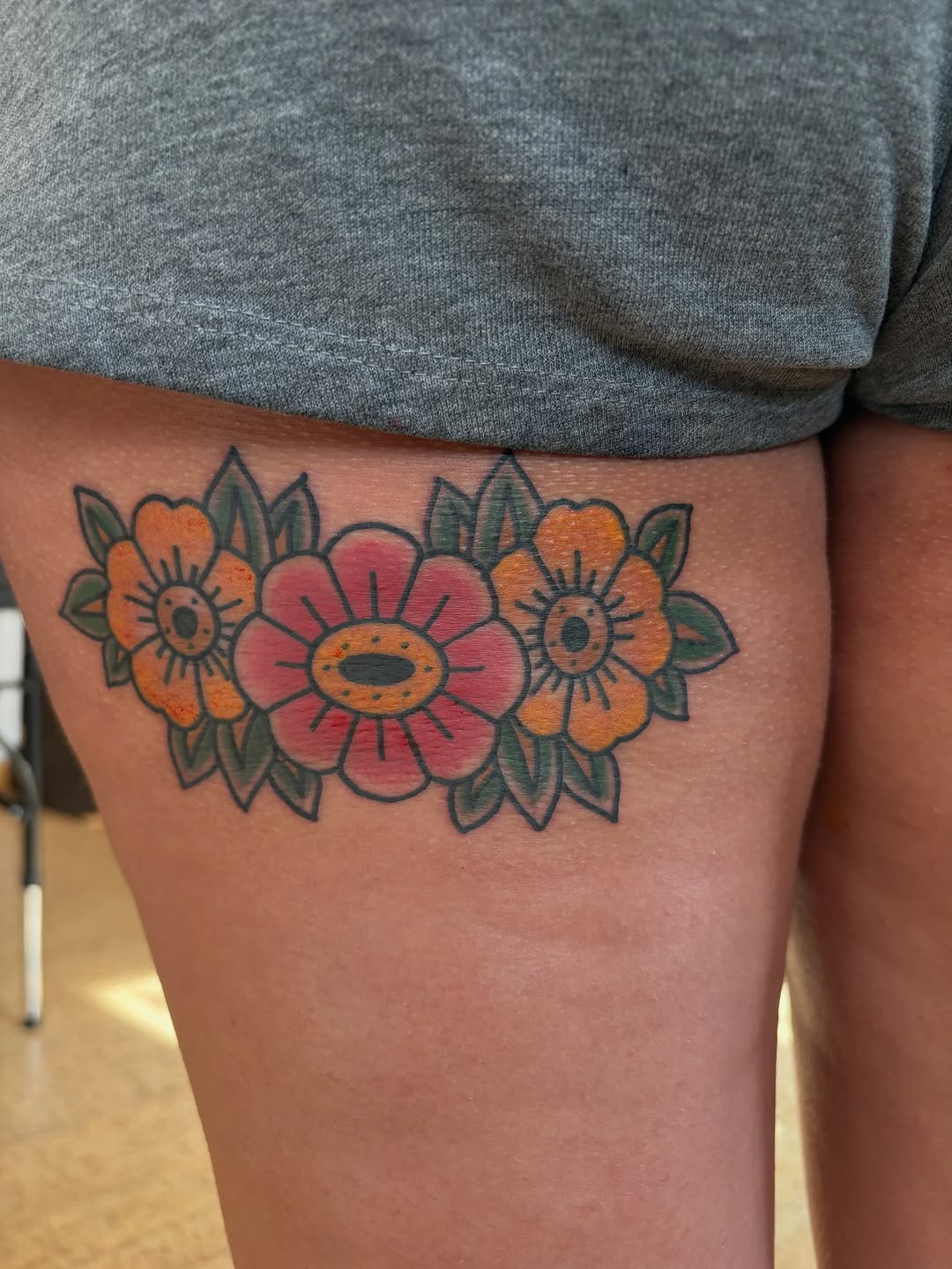 Tattoo by @kimberteatro — american_traditional, illustrative