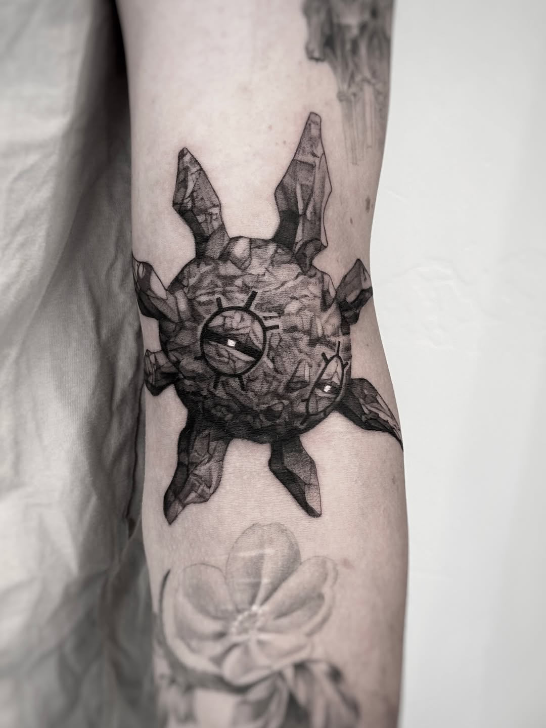 Tattoo by @paigejeantattoos — black_and_grey, realism