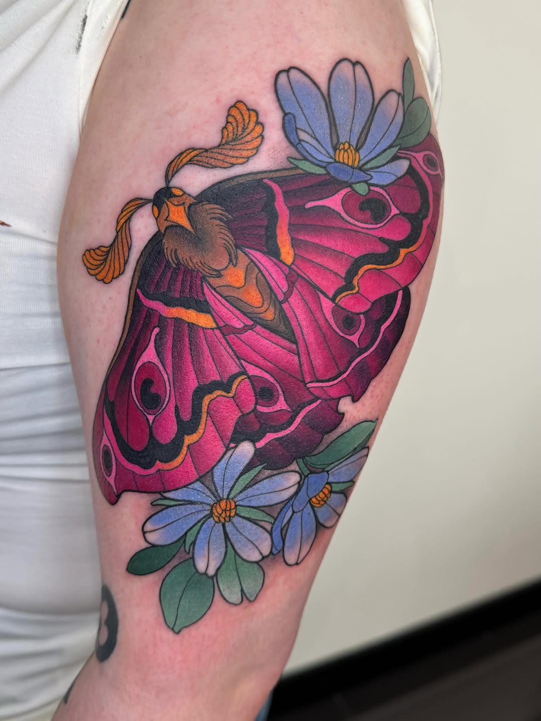 Tattoo by @anne_core — neo_traditional, realism