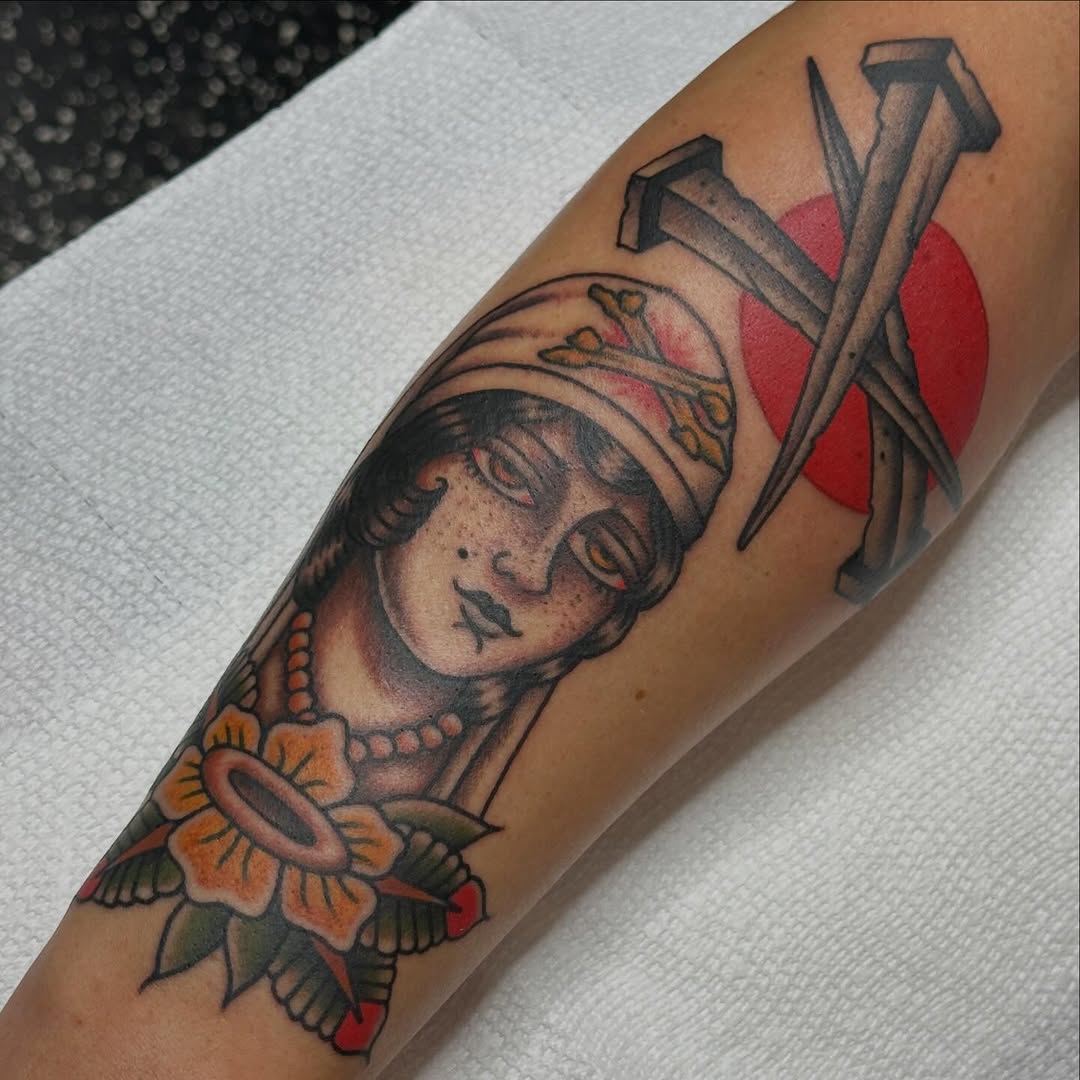 Tattoo by @klf_tattoos — american_traditional, illustrative