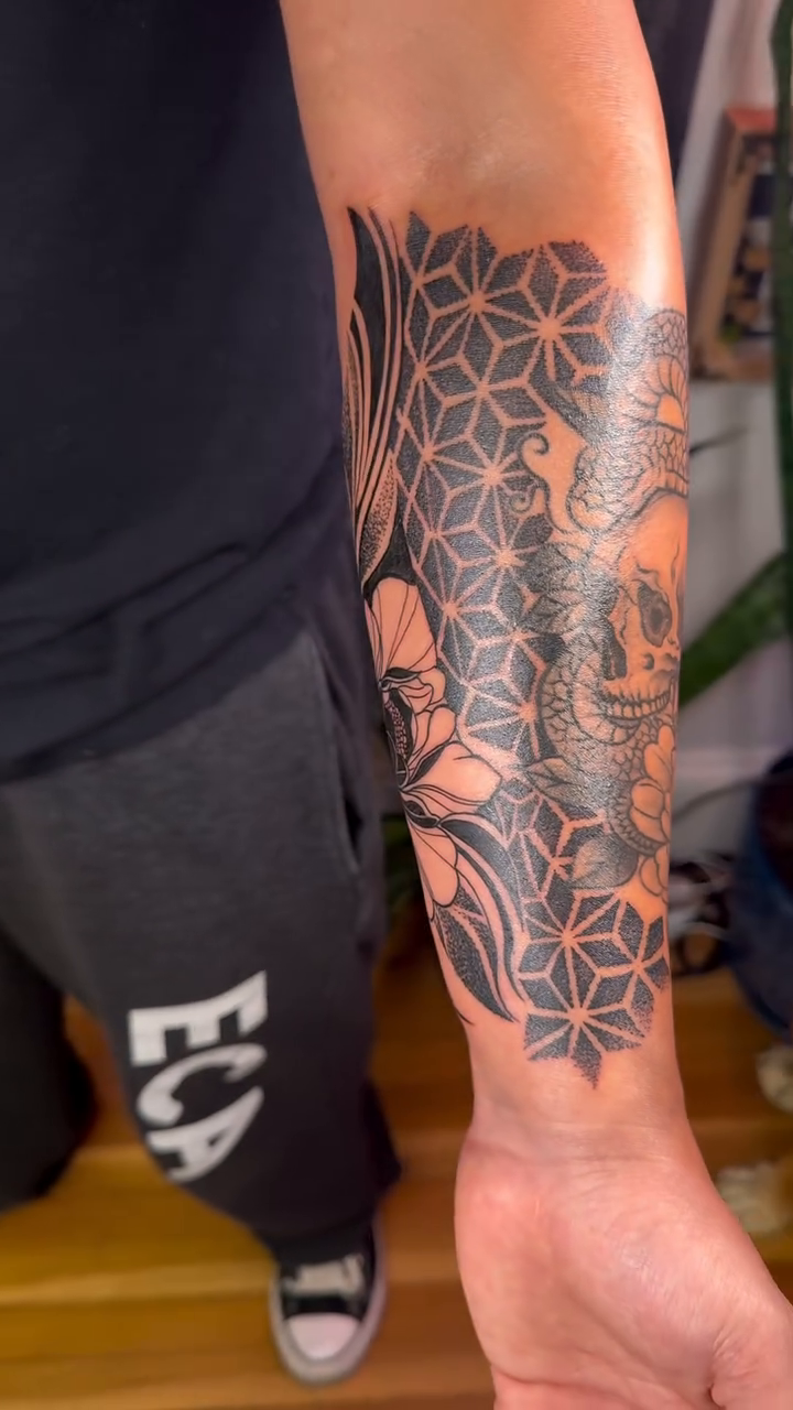 Tattoo by @inkedbygi_ β geometric, illustrative