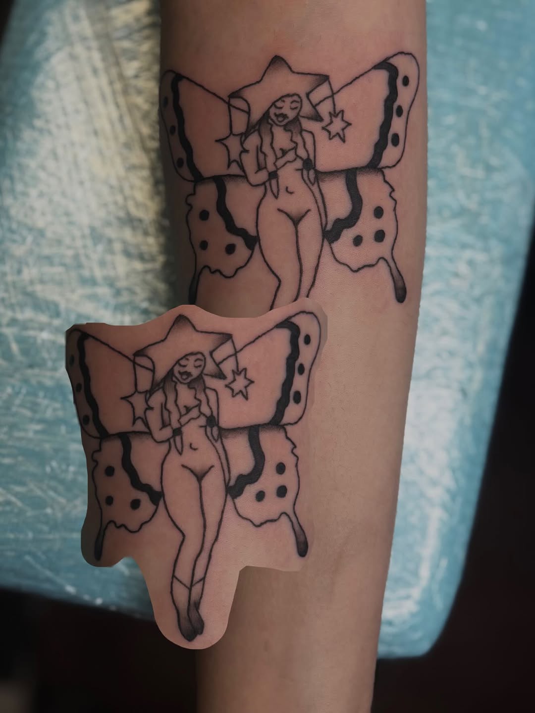 Tattoo by @saintsicaria — sketch