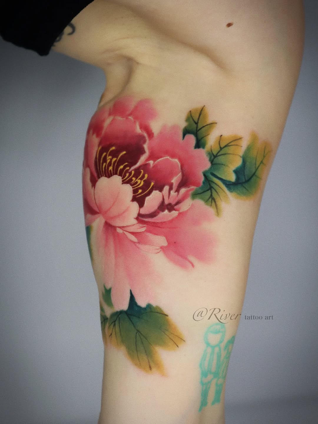 Tattoo by @rivertattooart โ watercolor, realism
