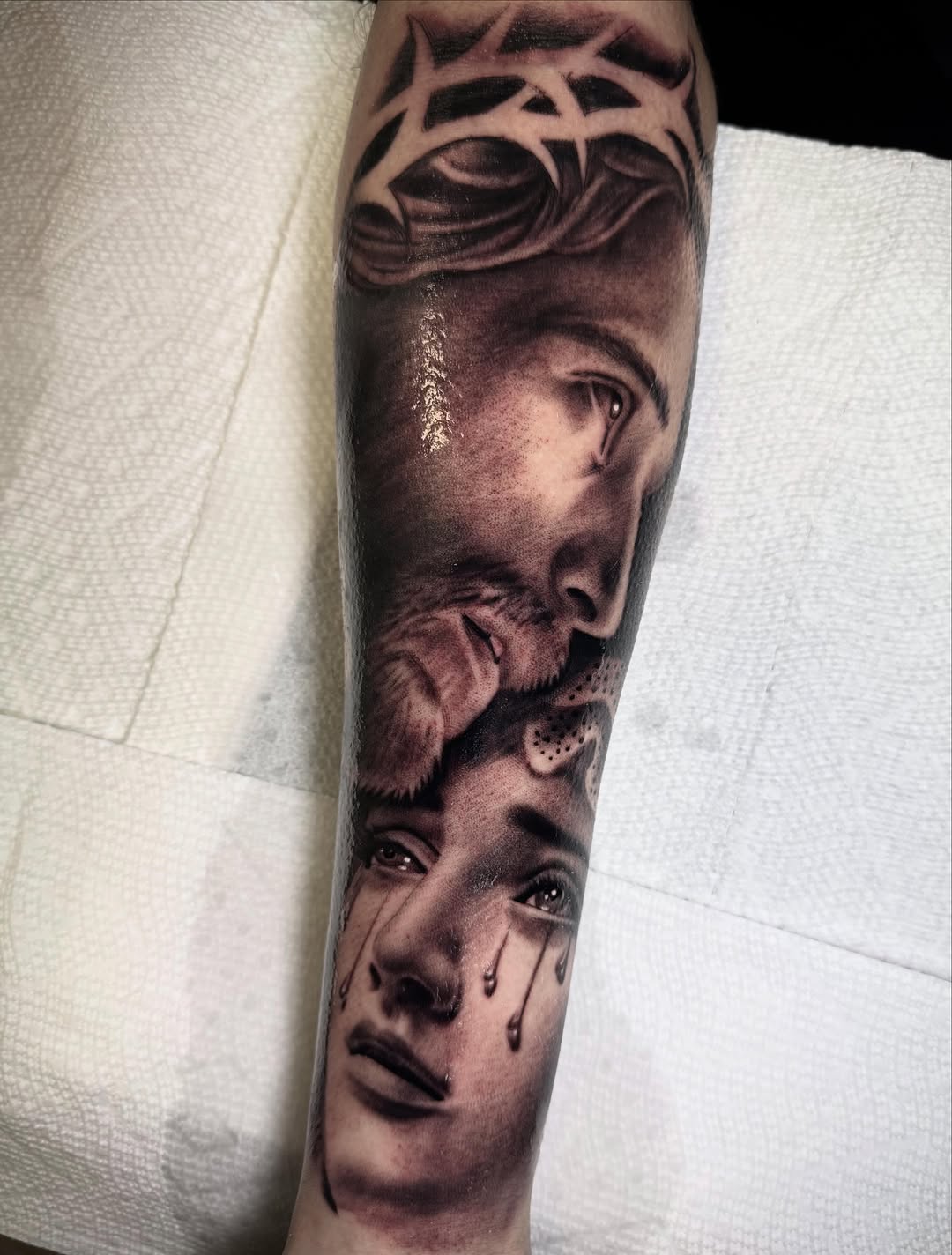 Tattoo by @toniotatts — realism, dark_realism