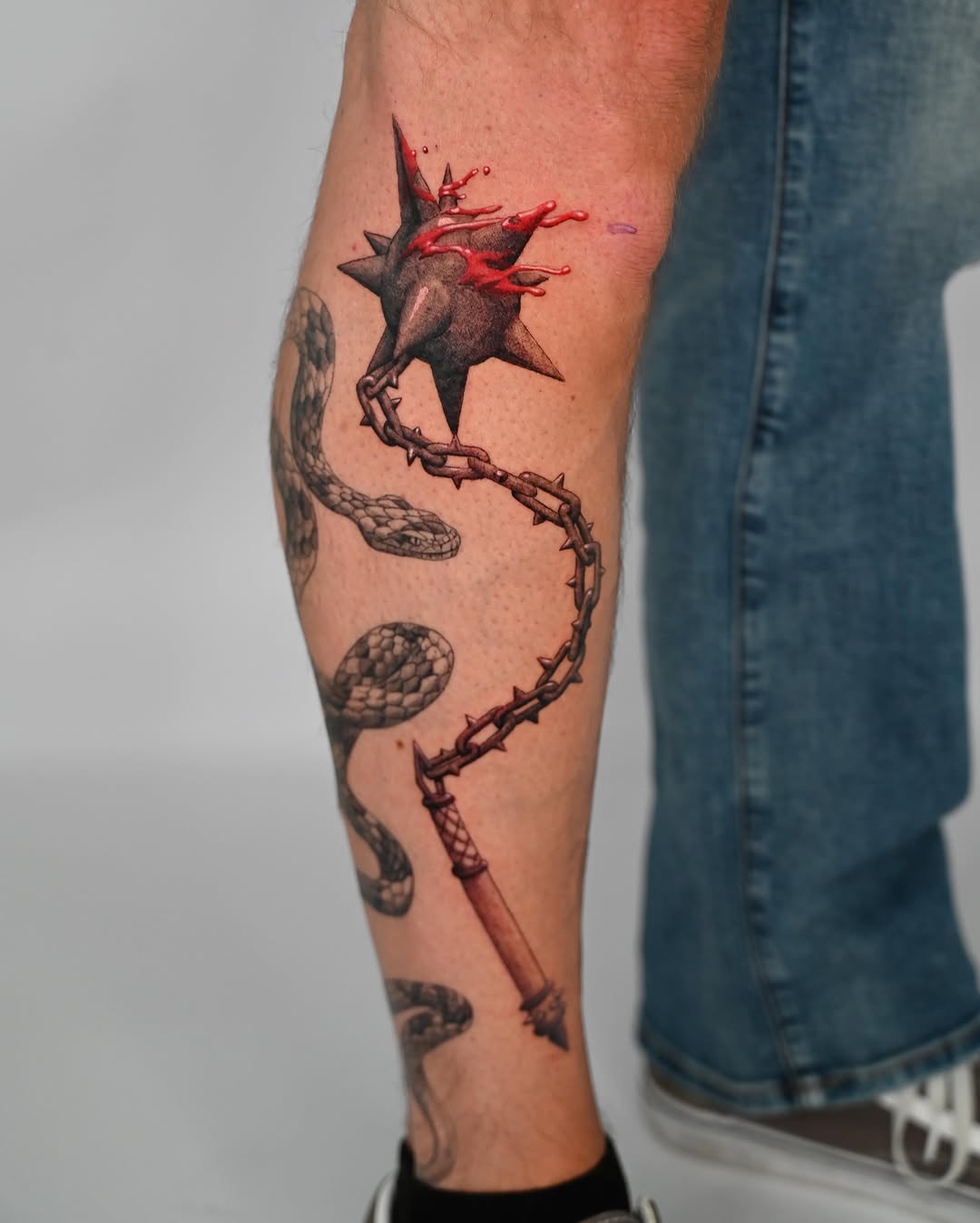 Tattoo by @goonsillustrationz โ realism, dark_realism