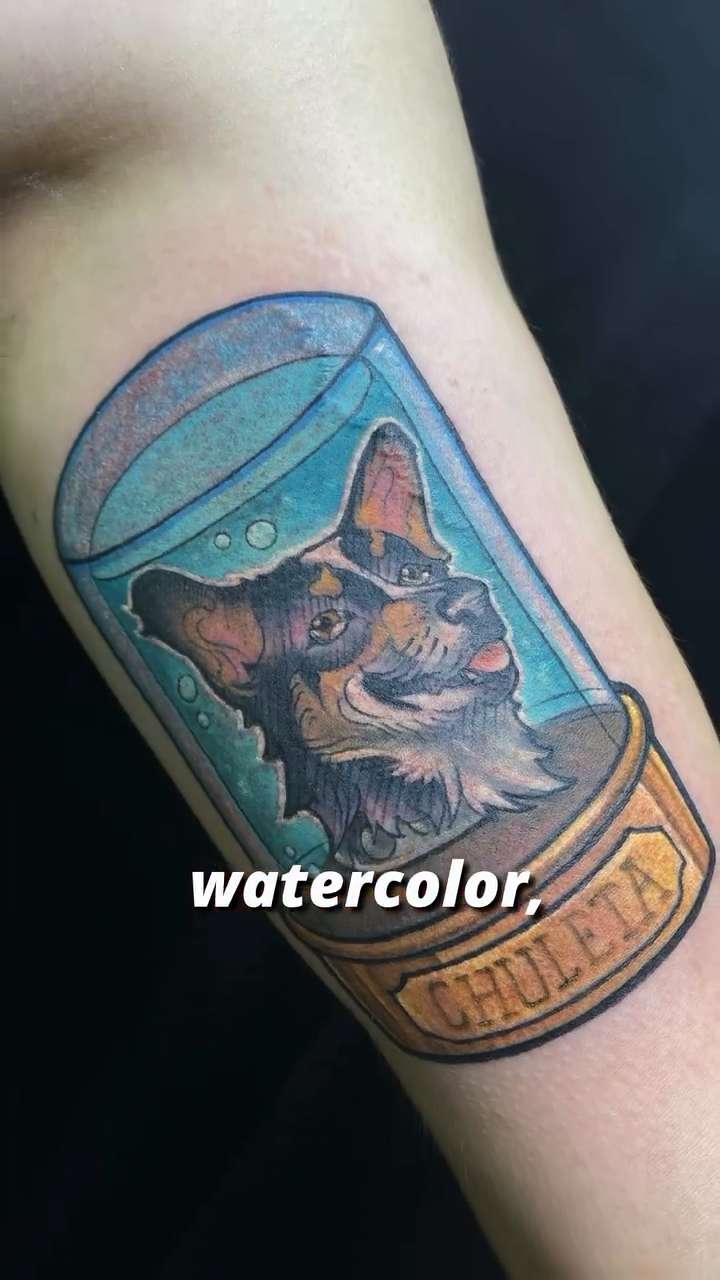 Tattoo by @jordanmtattoo โ watercolor, fine_line
