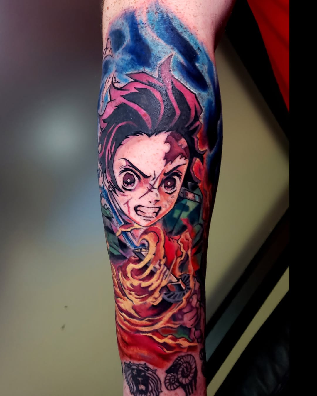Tattoo by @erikespinozac — anime, illustrative