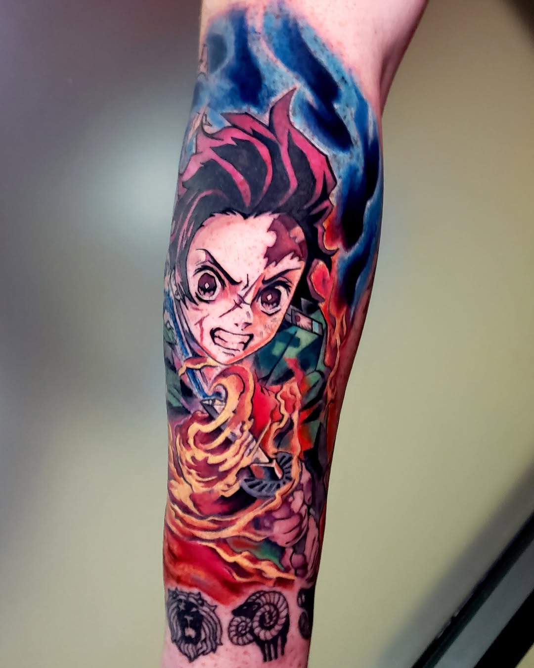 Tattoo by @erikespinozac — anime, illustrative