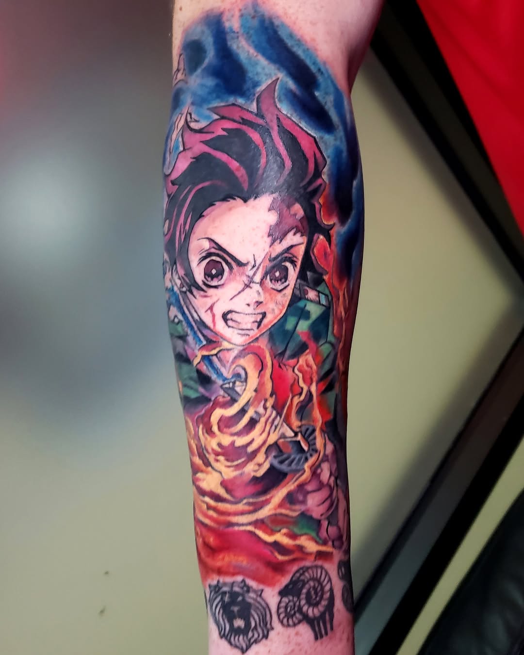 Tattoo by @erikespinozac — anime