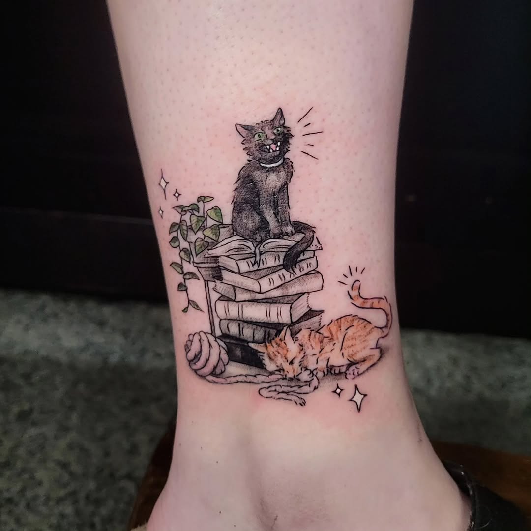 Tattoo by @sarah_tone_ink — black_and_grey