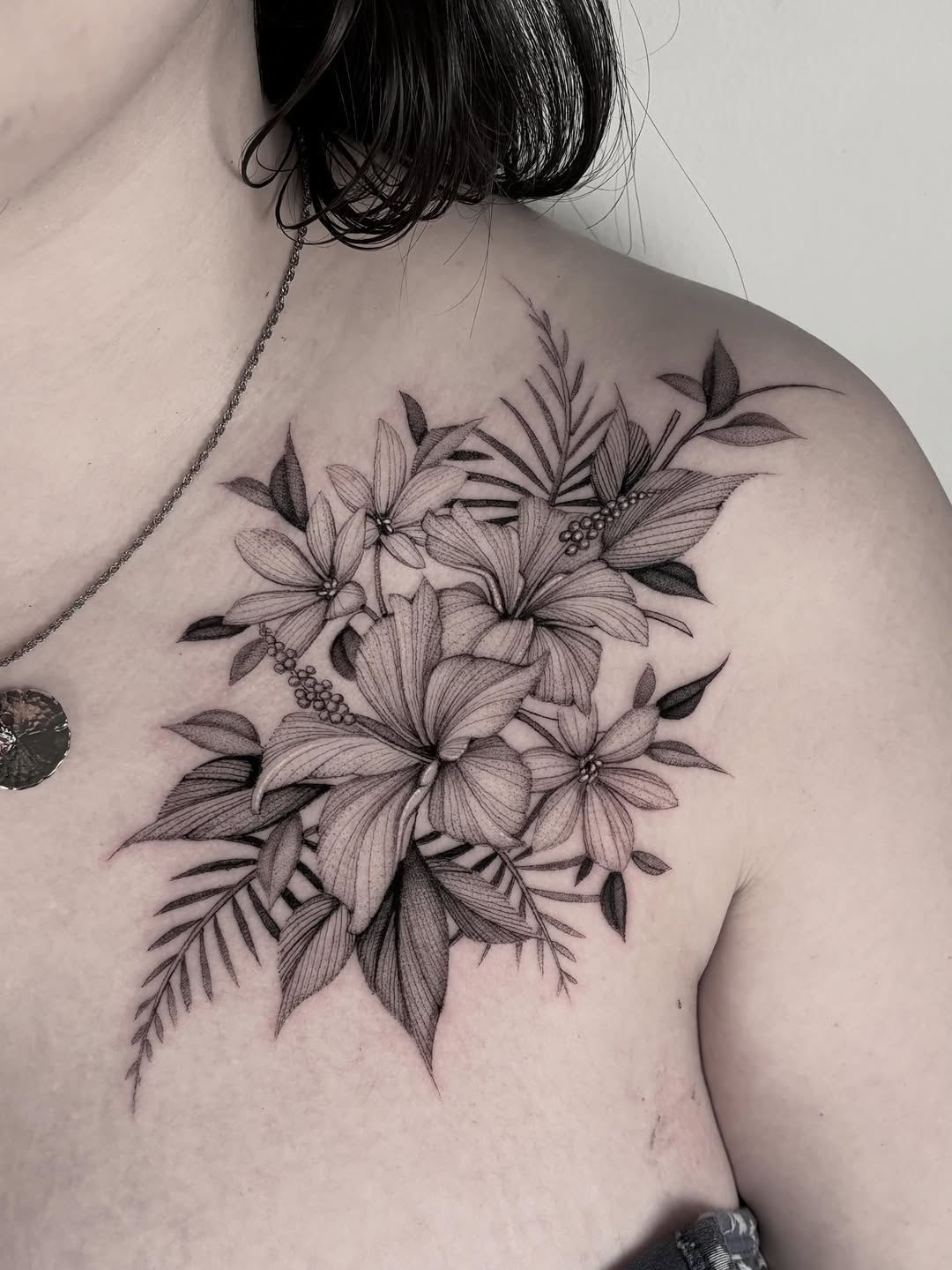 Tattoo by @brittnaami β black_and_grey, illustrative