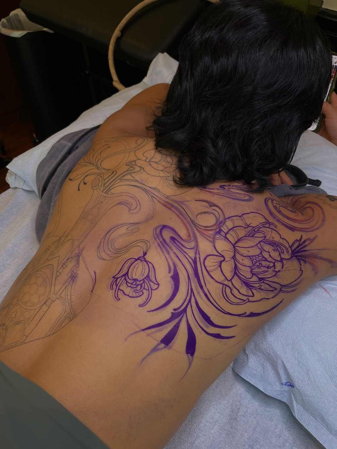 Tattoo by @kylajaetattoos — blackwork, ornamental