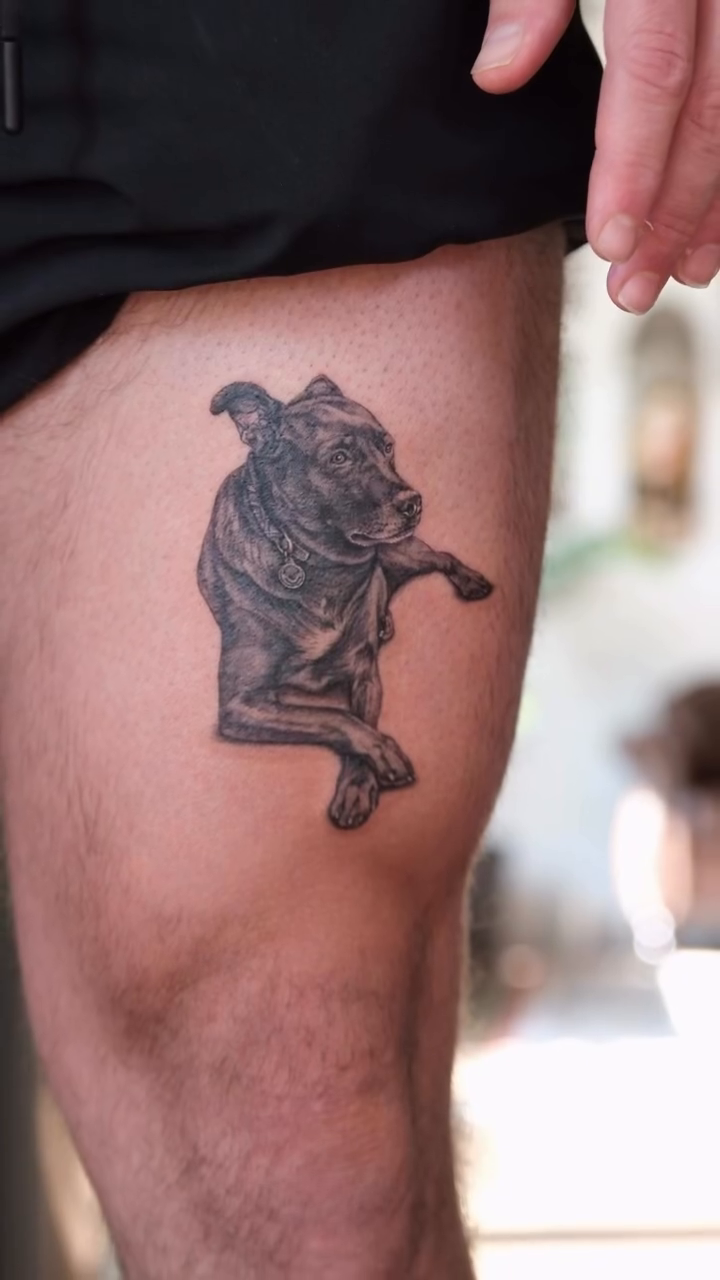 Tattoo by @bodybureau — realism, black_and_grey