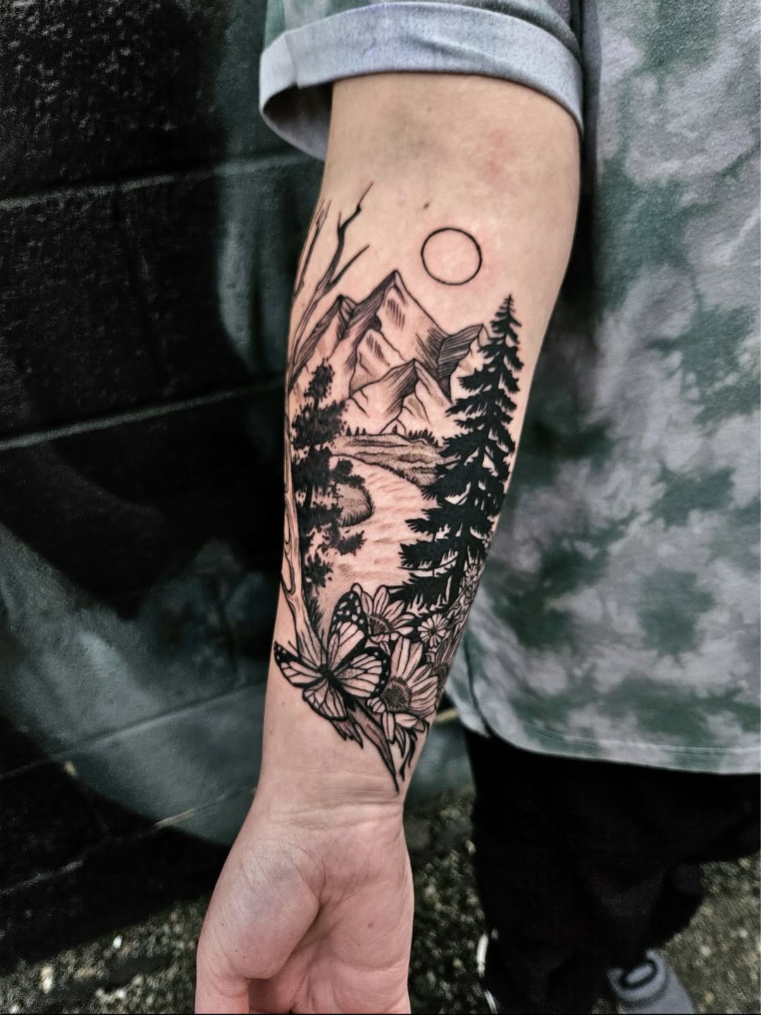 Tattoo by @kaitlyn.mari.artistry β illustrative, black_and_grey