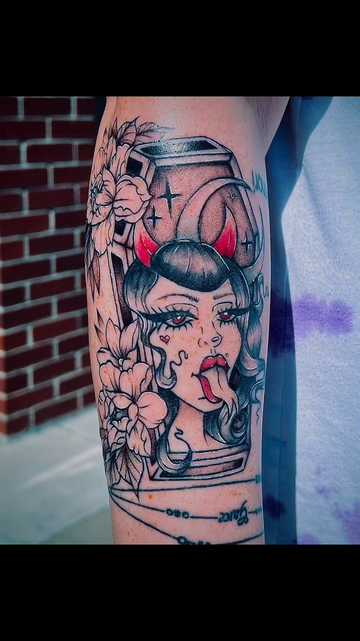 Tattoo by @kittymarietattoos — neo_traditional