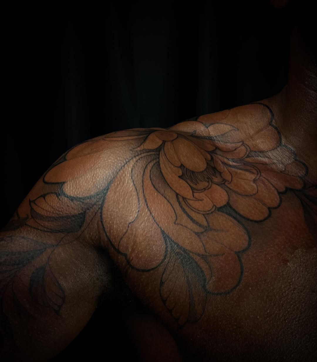 Tattoo by @rks.ink β black_and_grey, illustrative