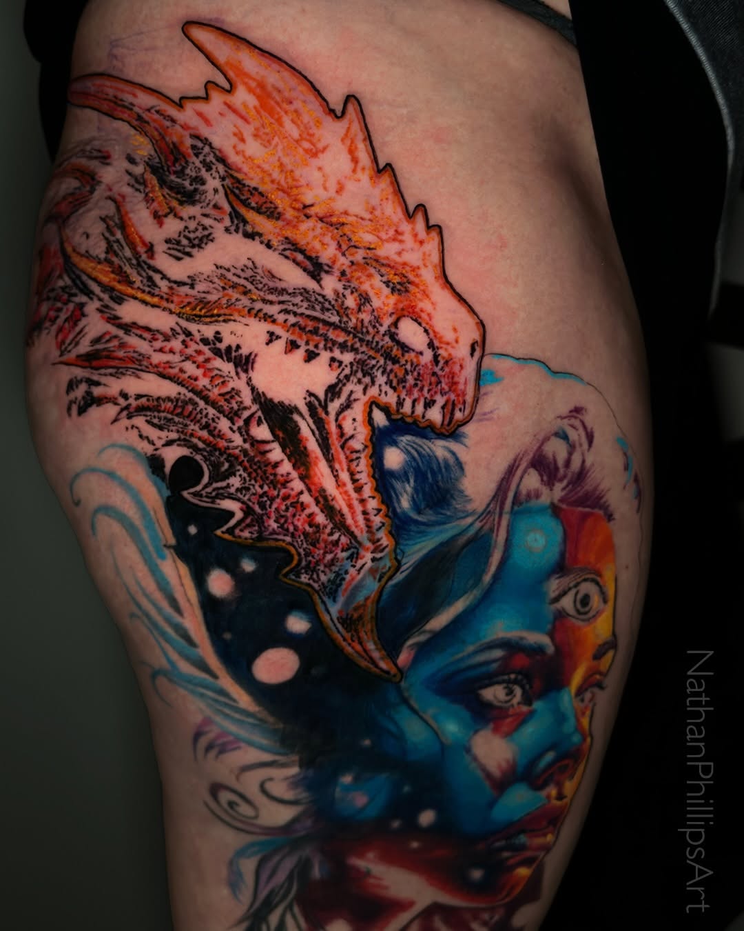 Tattoo by @nathanphillips_art β realism, trash_polka