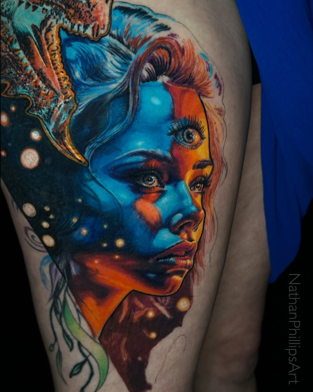 Tattoo by @nathanphillips_art β realism, trash_polka