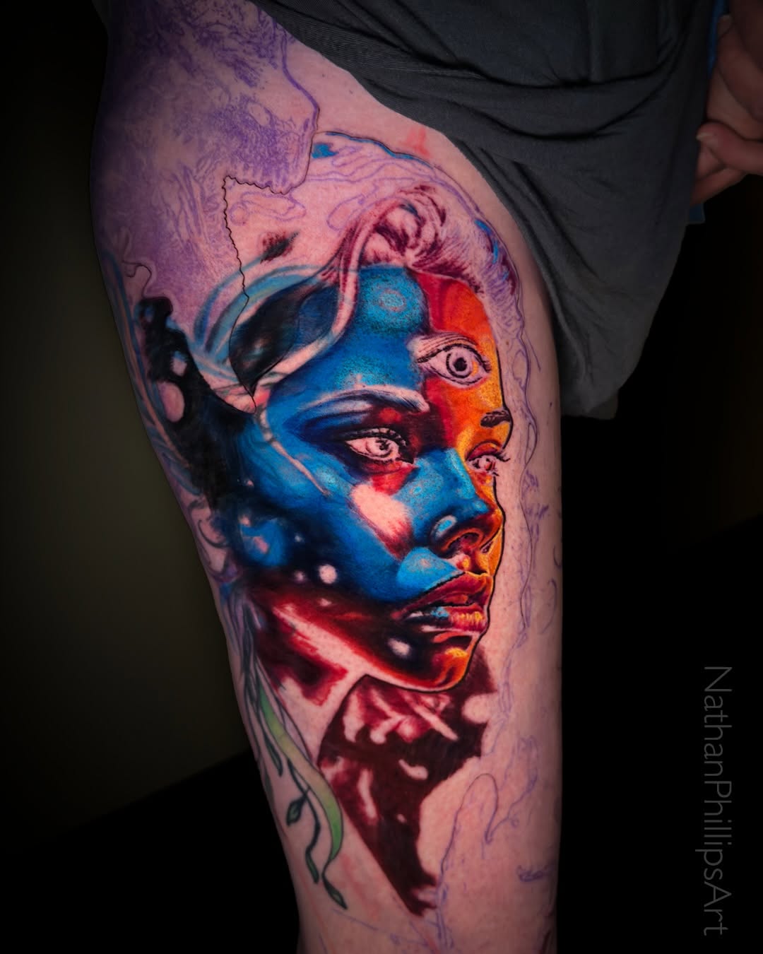 Tattoo by @nathanphillips_art β realism, trash_polka
