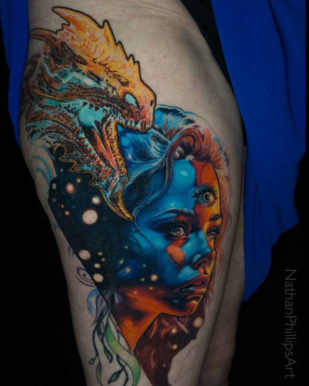 Tattoo by @nathanphillips_art β realism, dark_realism
