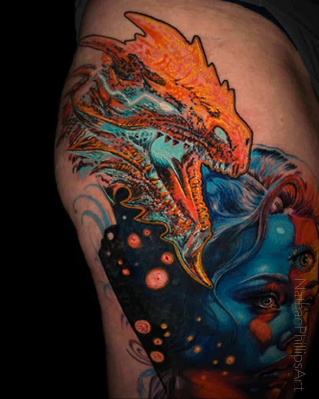 Tattoo by @nathanphillips_art β realism, neo_traditional