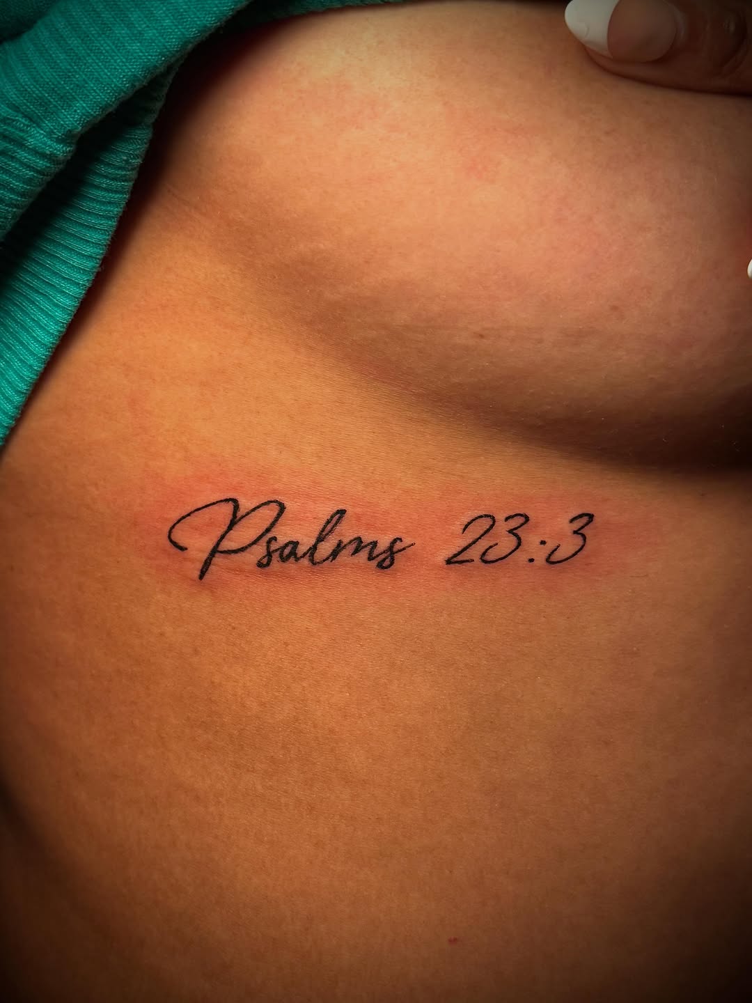 Tattoo by @jackieotats β lettering_script, fine_line
