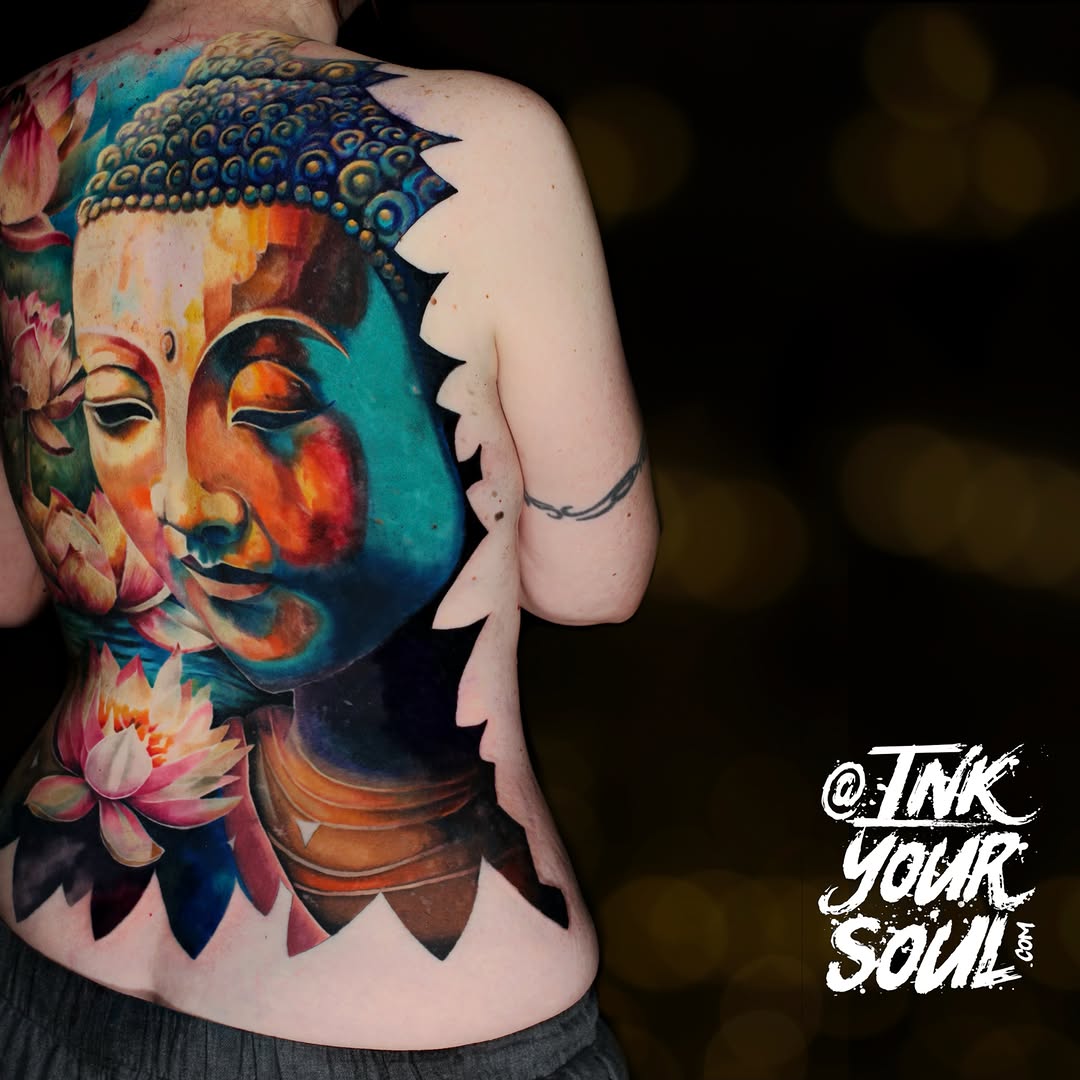 Tattoo by @inkyoursoul — realism, watercolor