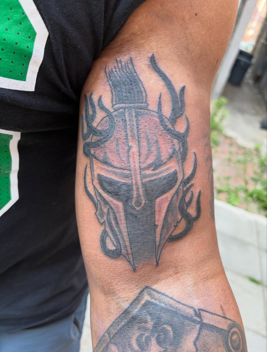 Tattoo by @skull.quest โ black_and_grey, realism