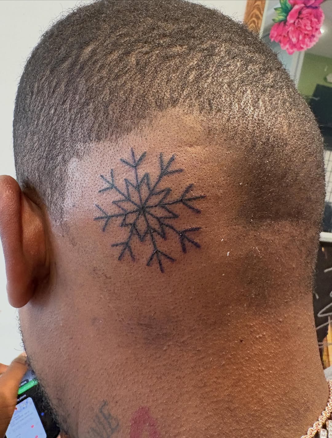 Tattoo by @skull.quest โ fine_line, minimalist