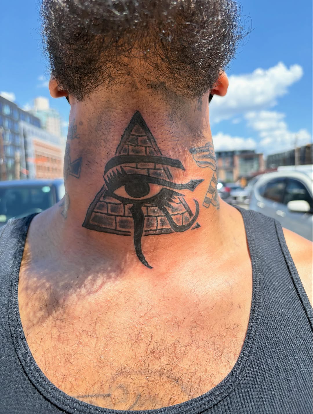 Tattoo by @skull.quest โ blackwork