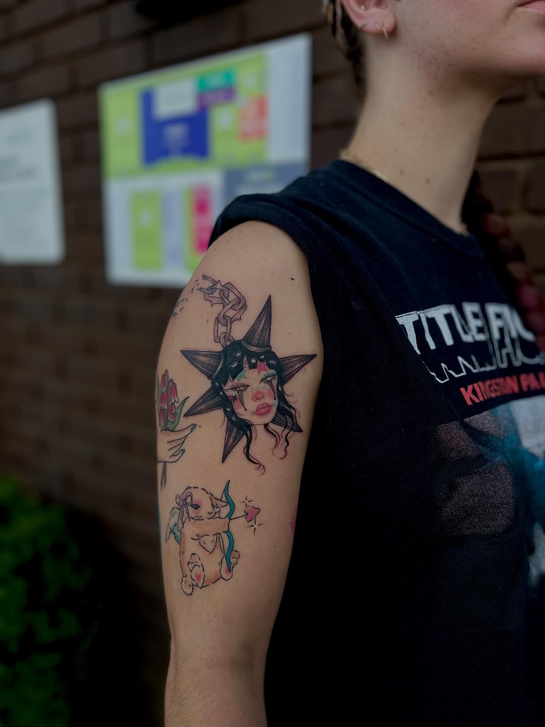 Tattoo by @lilriss.tattoos β illustrative, new_school