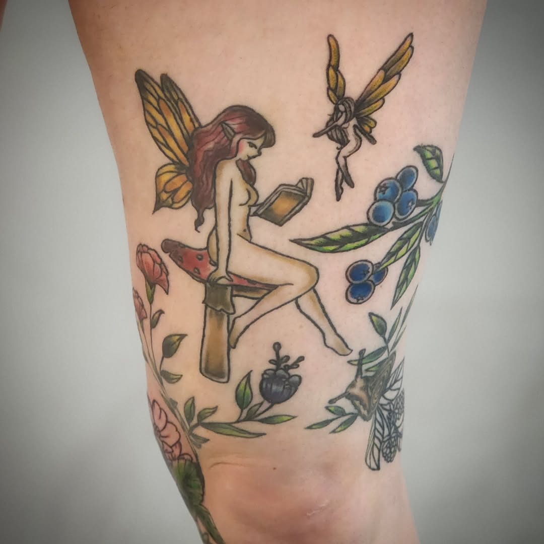 Tattoo by @anntoniettasart — new_school