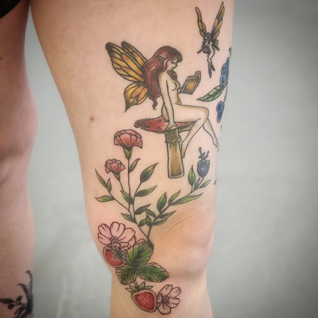 Tattoo by @anntoniettasart — new_school