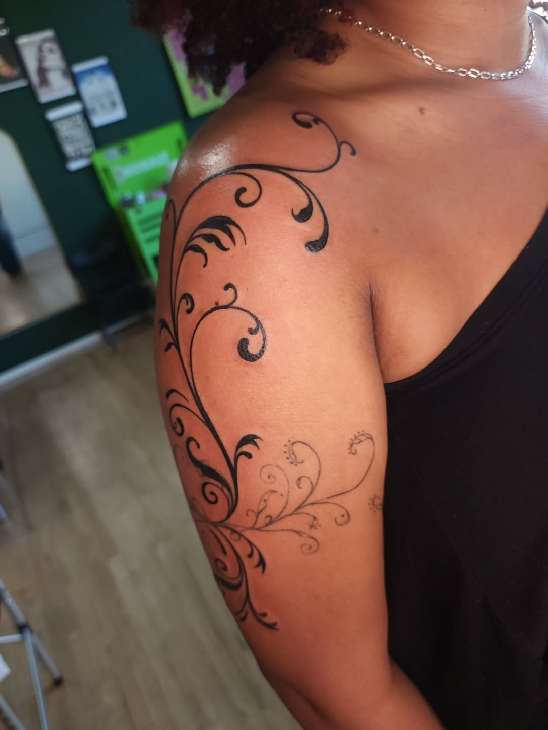 Tattoo by @maxinestewart — illustrative, fine_line