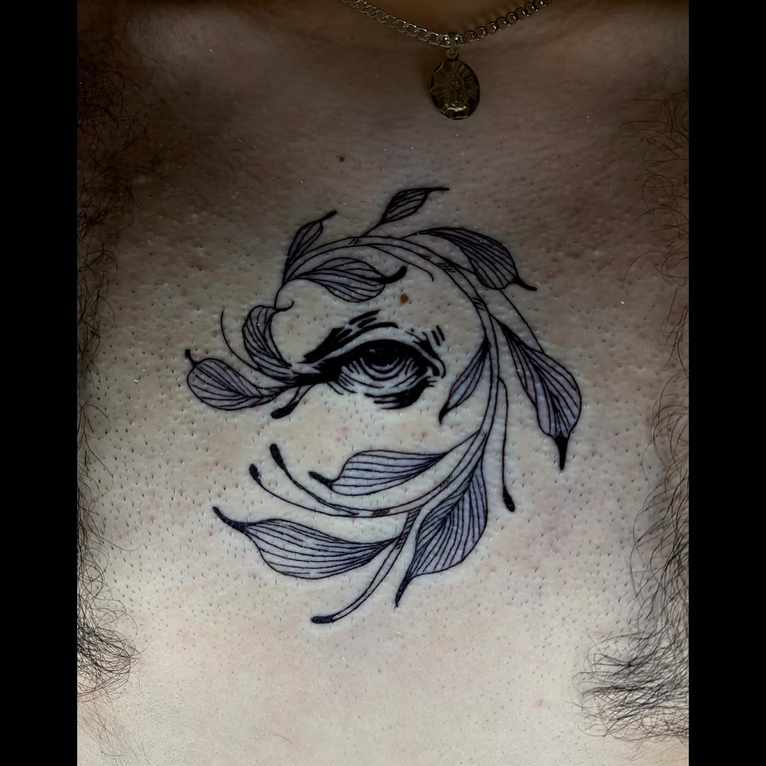 Tattoo by @paigeof.swords — fine_line, illustrative