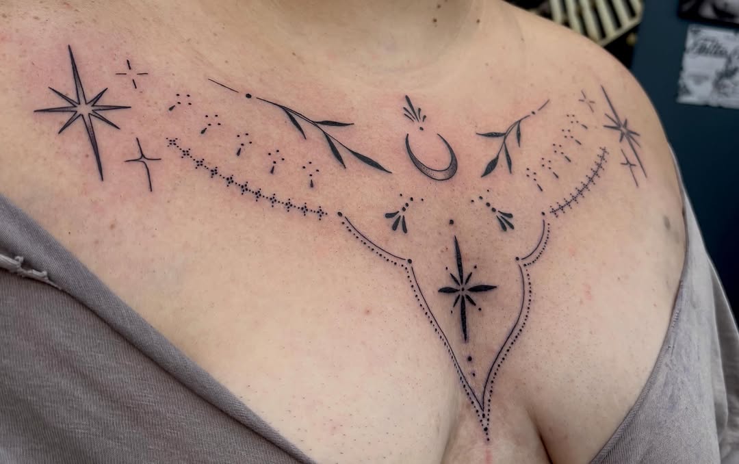 Tattoo by @missytorretatz — fine_line, ornamental